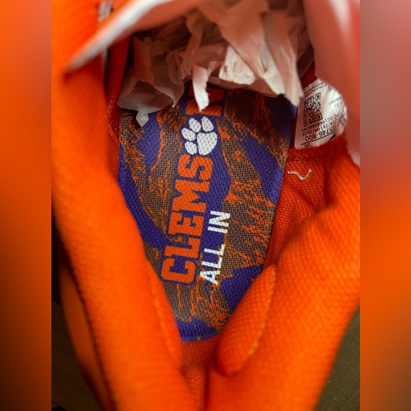 Nike Vapor Edge Elite 360 2 SMU P “Clemson Tigers” 
- Sizes 9 and 9.5 Available.